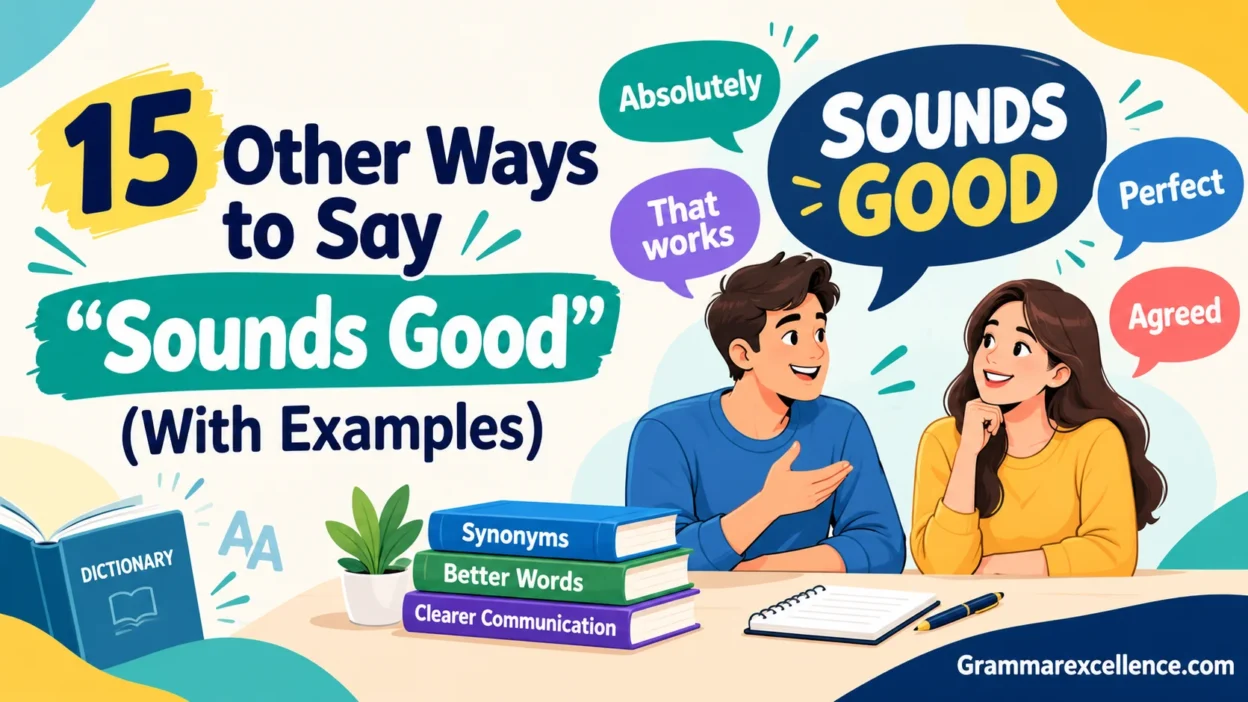 Other Ways to Say “Sounds Good” (With Examples)
