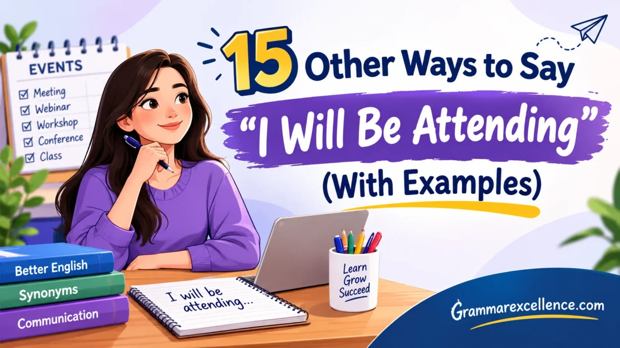 Other Ways to Say “I Will Be Attending” (With Examples)
